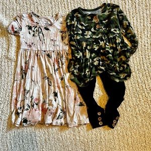 Posh Peanut Dress and 2-piece Set